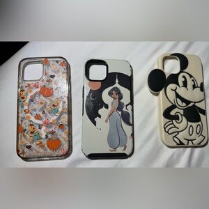 3 Disney iPhone 13 cases Pooh, Jasmine and Mickey